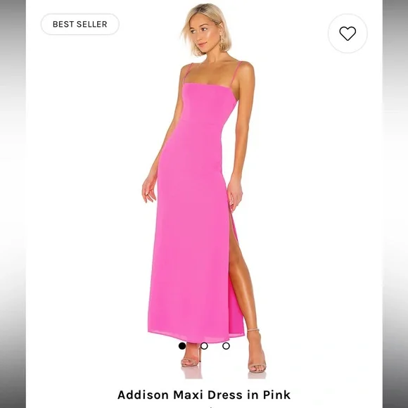 knee length dresses for ladies Pink Prom Dress Addison Sqaure Neck Satin Maxi – Oh Hello Clothing